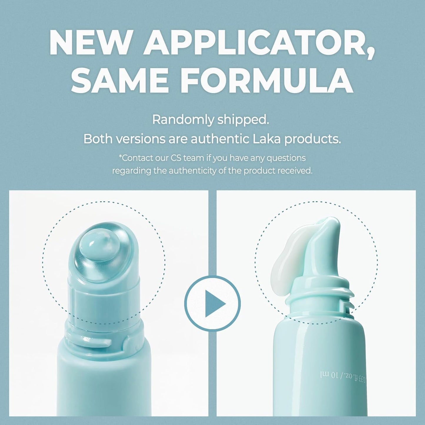 Laka Cooling Peel-Off Lip Mask, Gentle Soothing Exfoliator, Hygienic Daily Lip Care, K-Beauty, 0.33 fl.oz