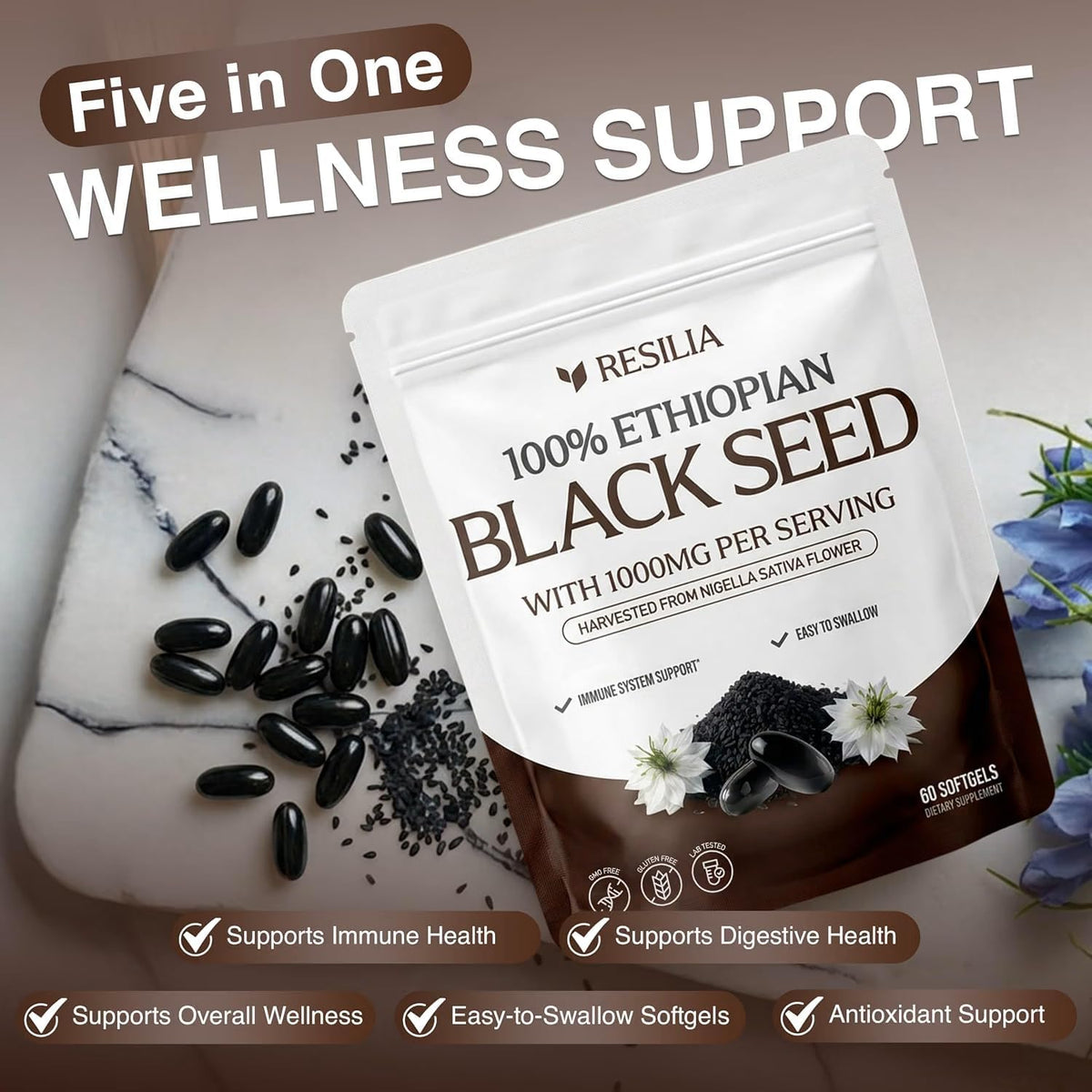 Resilia Ethiopian Black Seed Oil