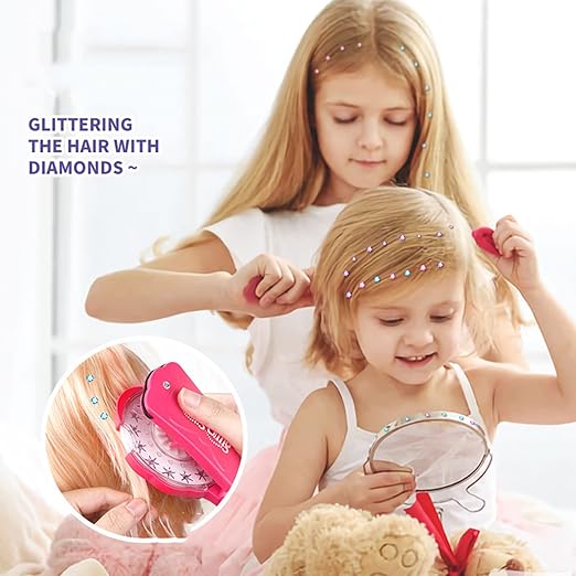 Hair accessory gem set, containing 180 hair accessory gems