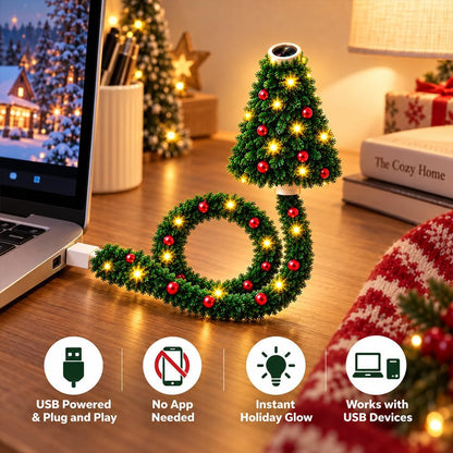 Christmas Projector Light, Plug and Play HD Christmas Projector