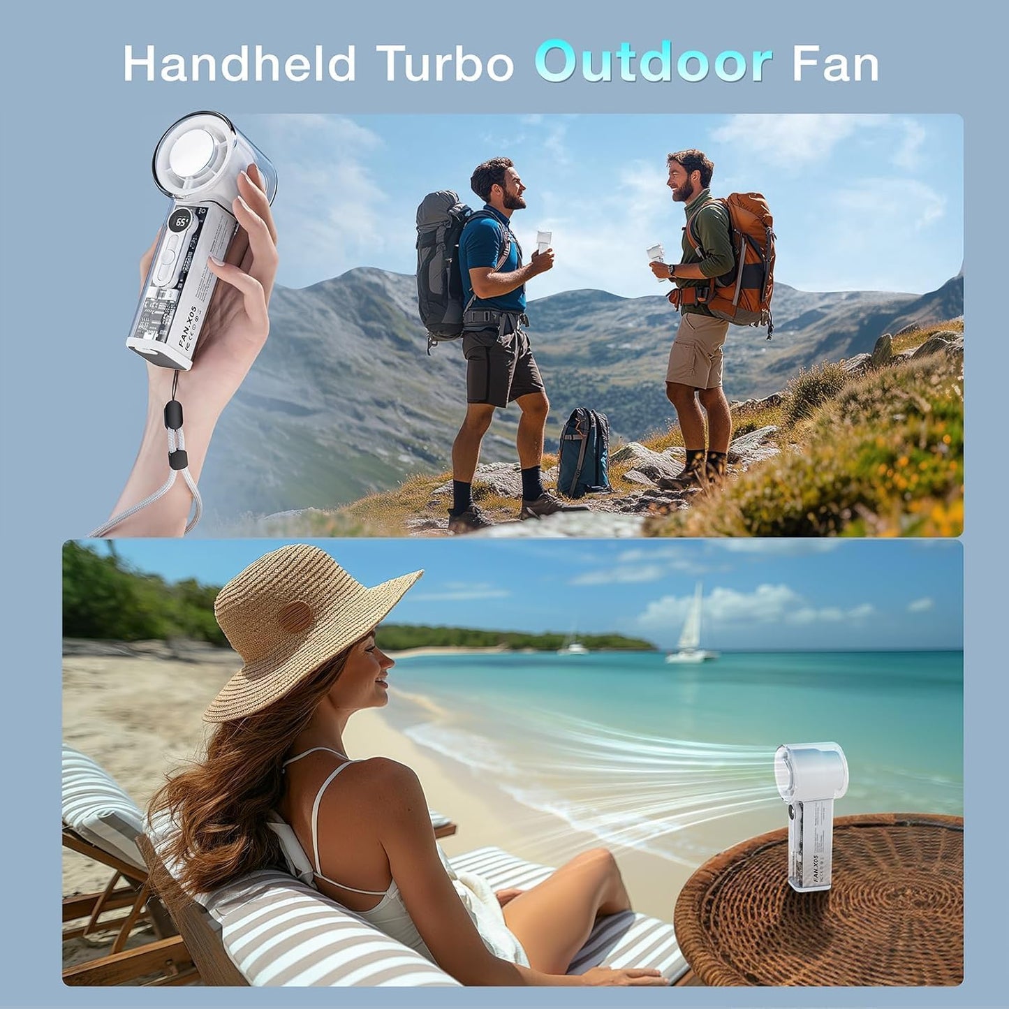 Bladeless Portable Refrigeration Fan