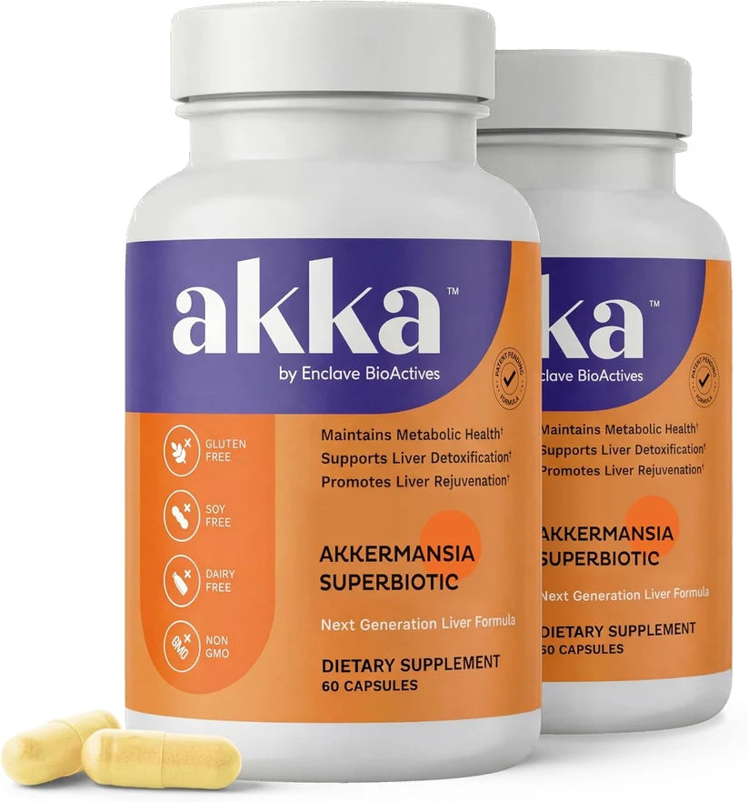 AKKA Akkermansia Probiotic Supplement – Daily Gut & Wellness Support