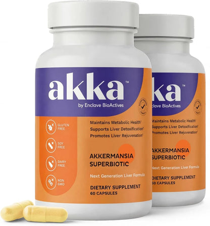 AKKA Akkermansia Probiotic Supplement – Daily Gut & Wellness Support