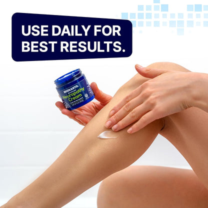 Basic Vigor Migrastil Neuropathy Relief Cream Extra Strength for Feet, Legs, and Hands
