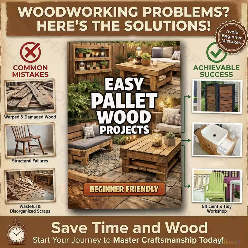 Beginner Woodworking Project Plans with Step-by-Step Blueprints