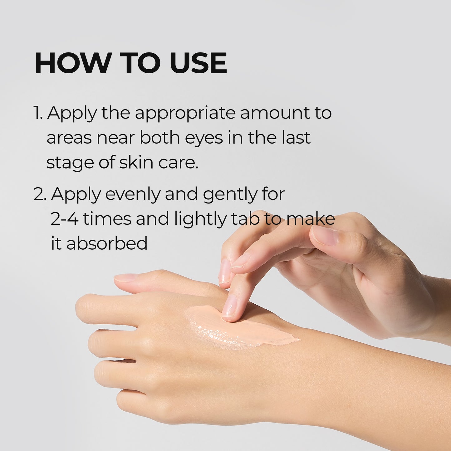 Dr.Melaxin Calcium Dark Spot Eye Cream 15g – Niacinamide & Calcium Gluconate Eye Cream for Dark Circles