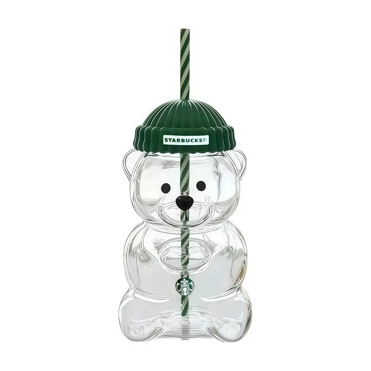 The Bearista Cup,Authentic Limited Edition Bearista Bear Glass Cup Holiday