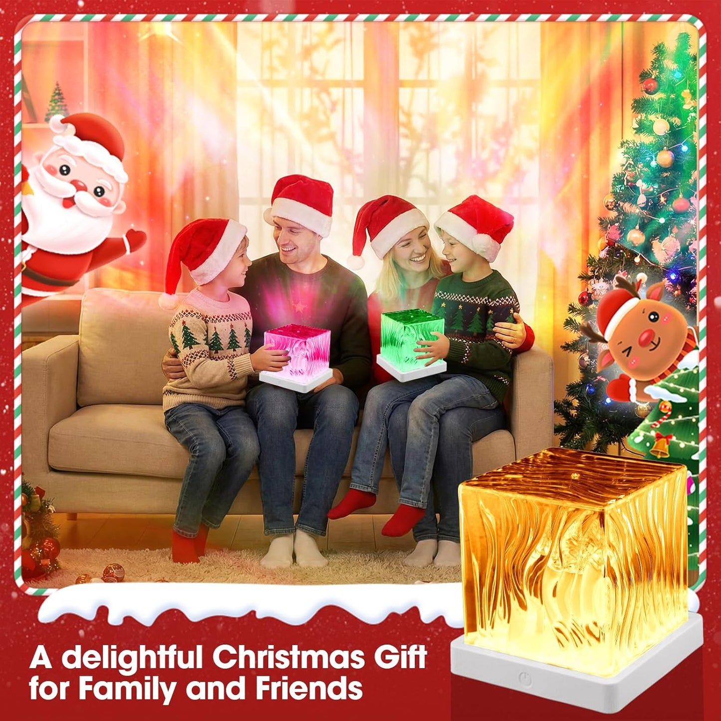 Northern Galaxy Light Aurora Projector, 16 Colors LED Ambient Lighting with Remote Control