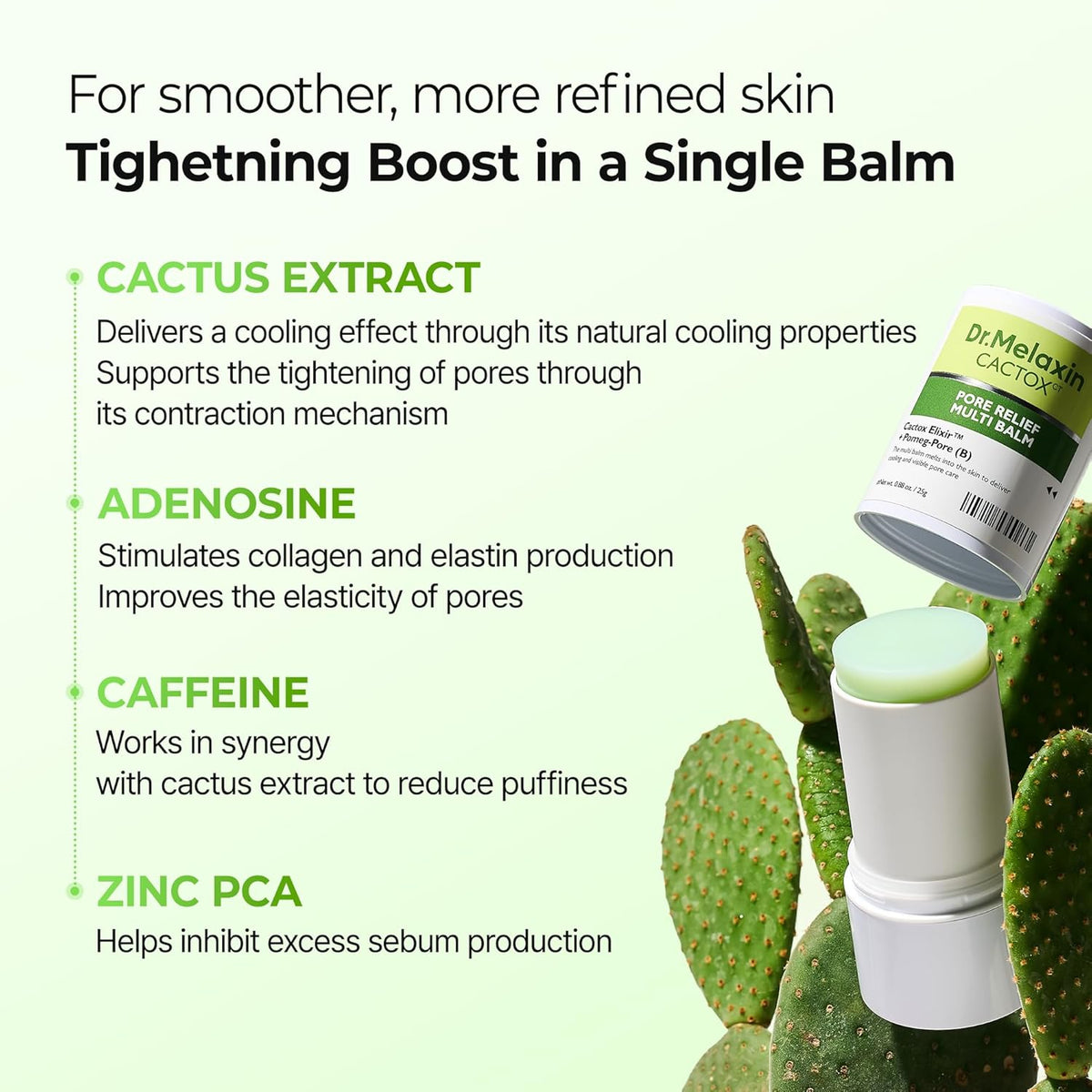 Cactox Pore Relief Multi Balm Stick