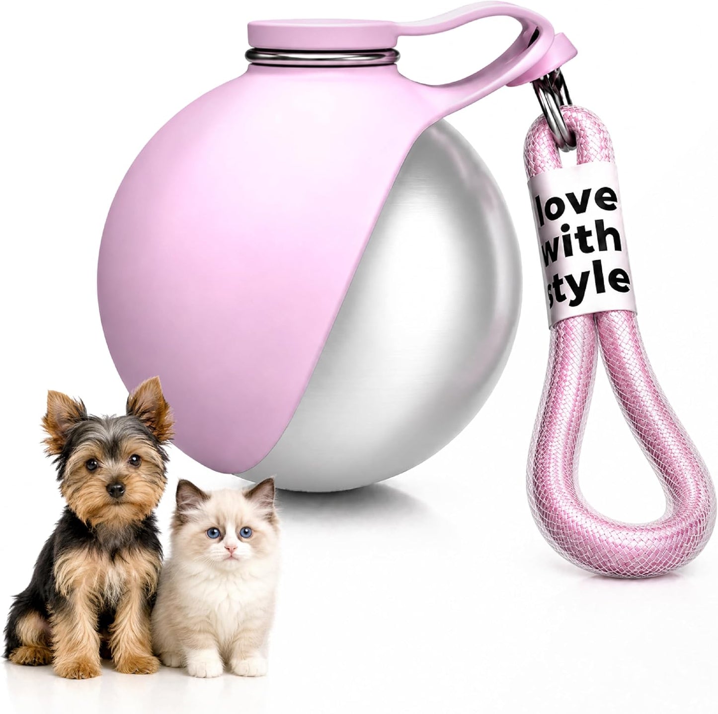 2-in-1 Dog Water Bottle & Bowl