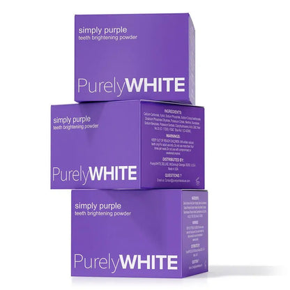 PurelyWHITE | Teeth Brightening Powder | Instant Brightening | For Sensitive Teeth