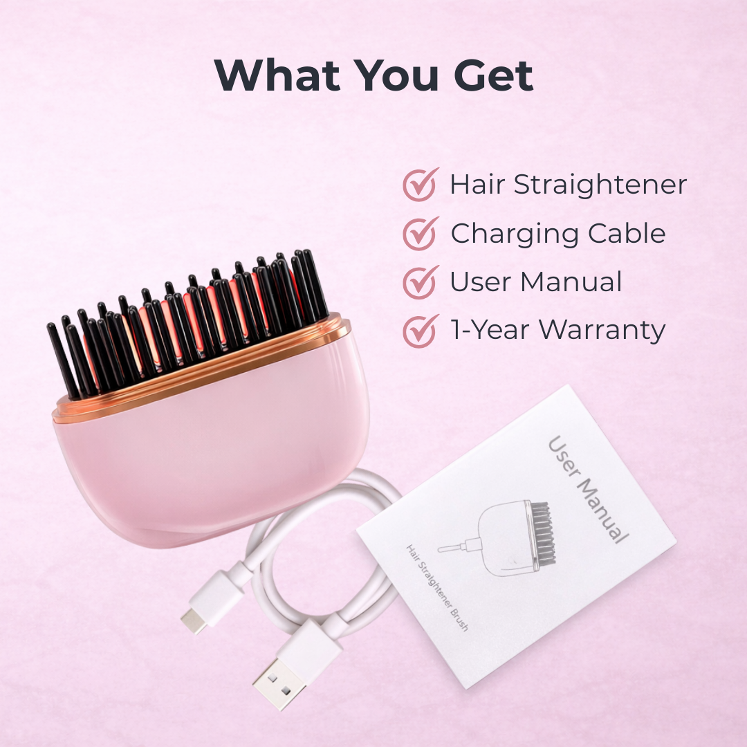 Mini Wireless Hair-Straightener