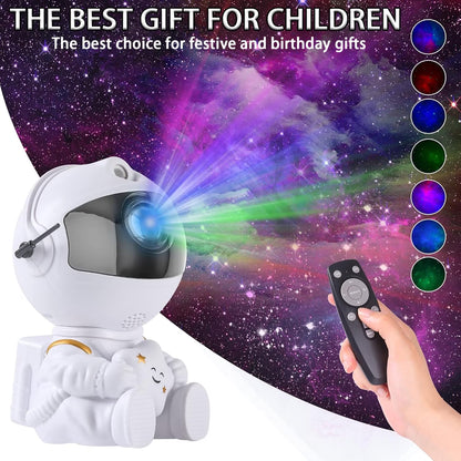 Astronaut Starry Night Light Projector For Aesthetic Room Decor Gift