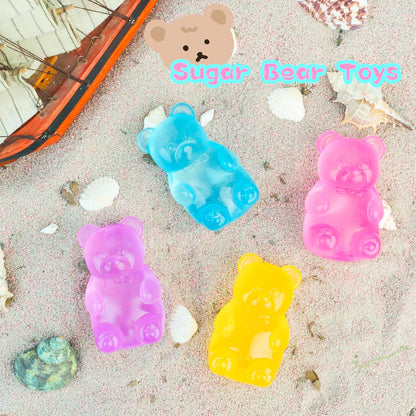 Gummy Bear Toy, Sugar Filled Squishy Toys for Stress Relief