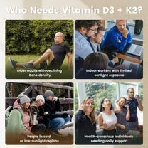 VEV Vitamin D3 K2 10000 lU,300 Coconut Oil Softgels