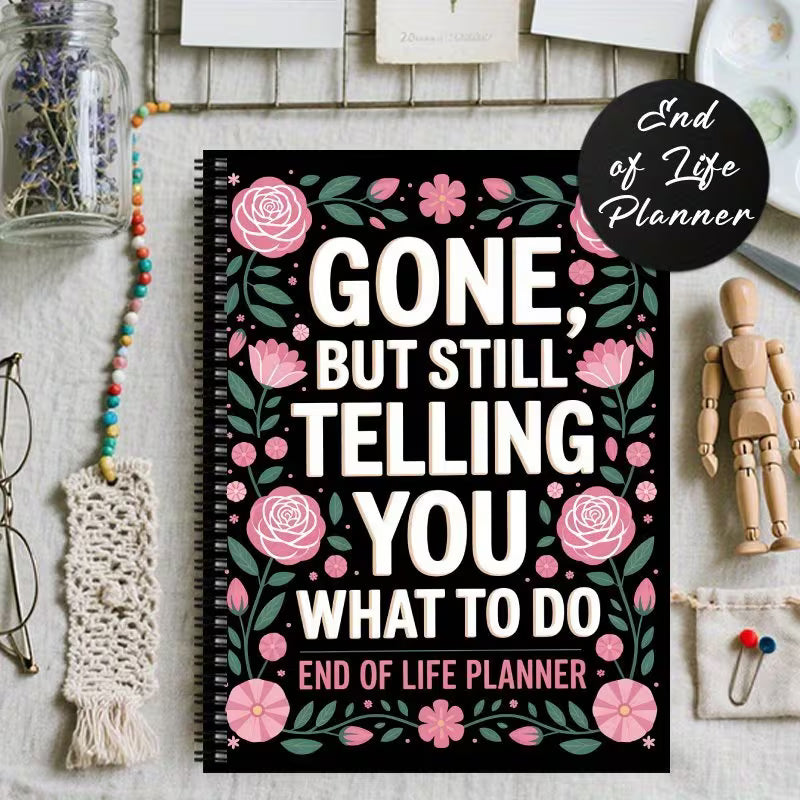 Last Wishes Organizer Book | End-of-Life Planner & Estate Planning Guide