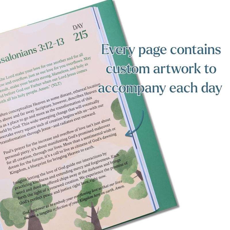 A Beautiful Year with Jesus: The 365 Day Bible Devotional - Daily Reflections and Bible Study in a Year for Busy Schedules