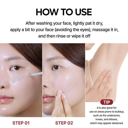 Glow Rice Ampoule Duo – Black & White Rice Exfoliating Serum for Softer, Clearer Skin