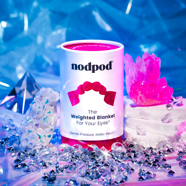 Sleep Mask | The weightedBlanket For Your Eyes, DeepSleep, side-sleeping Friendly100% Blackout