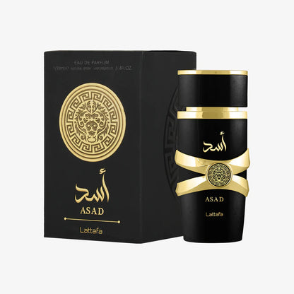 Asad by Lattafa 3.4 oz Eau De Parfum Spray for Women or Men