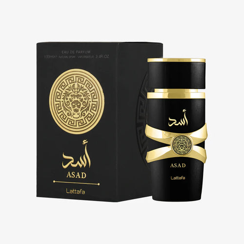 Asad by Lattafa 3.4 oz Eau De Parfum Spray for Women or Men