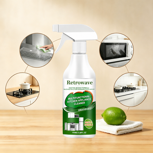 Multi-Purpose Enzyme Foam Cleaner 100ml - Effortlessly Removes Grease
