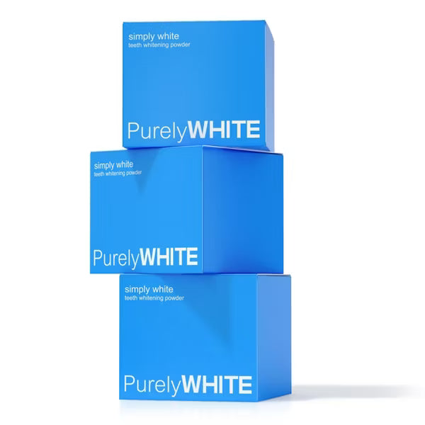 PurelyWHITE DELUXE, Whitening Powder - Removes Stains, No Sensitivity