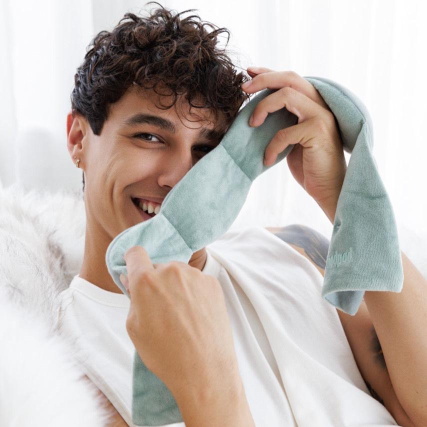 Sleep Mask | The weightedBlanket For Your Eyes, DeepSleep, side-sleeping Friendly100% Blackout