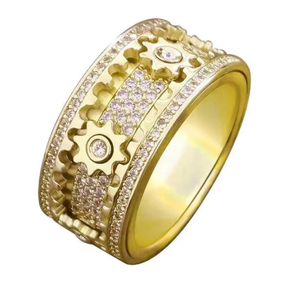 Mindfulness Spinning Ring – Relieve Stress with a Handmade 3D Fidget Band