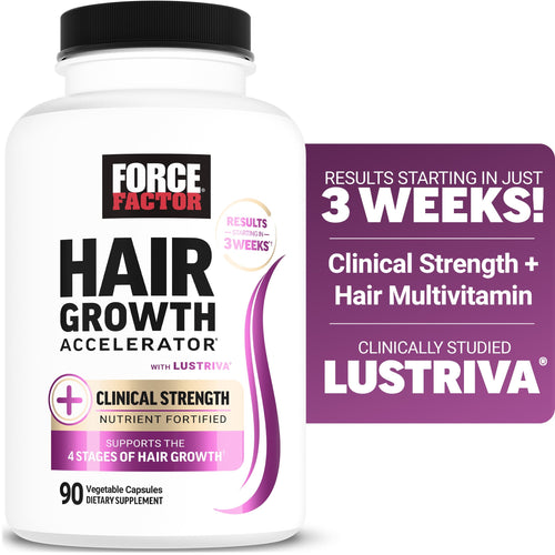 Hair Growth Vitamins | Lustriva Biotin Ashwagandha 90 Capsules
