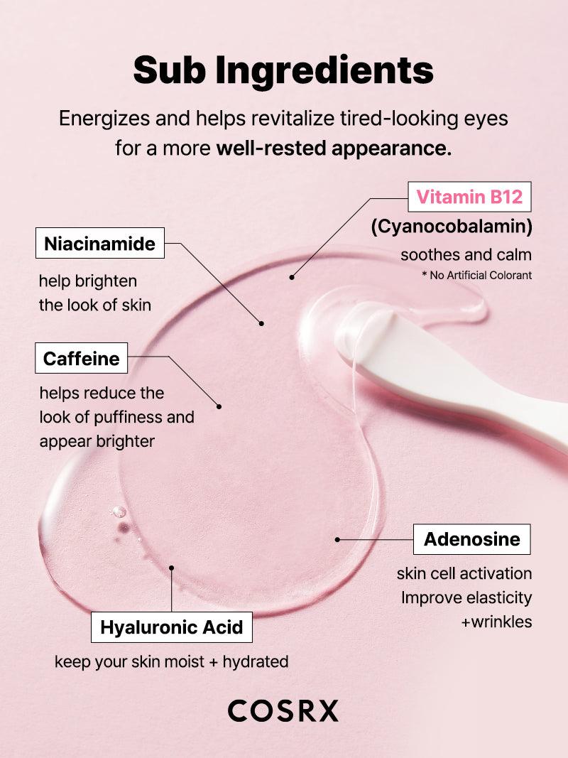 COSRX Pink Peptide Collagen Hydrogel Eye Patch, 60 Patches