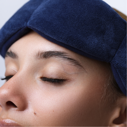 Sleep Mask | The weightedBlanket For Your Eyes, DeepSleep, side-sleeping Friendly100% Blackout