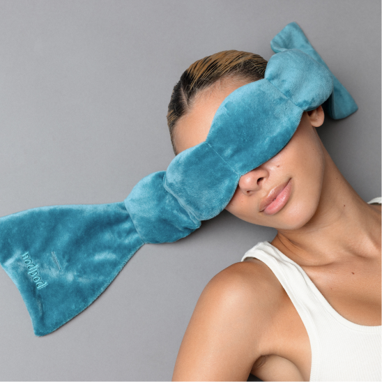 Sleep Mask | The weightedBlanket For Your Eyes, DeepSleep, side-sleeping Friendly100% Blackout
