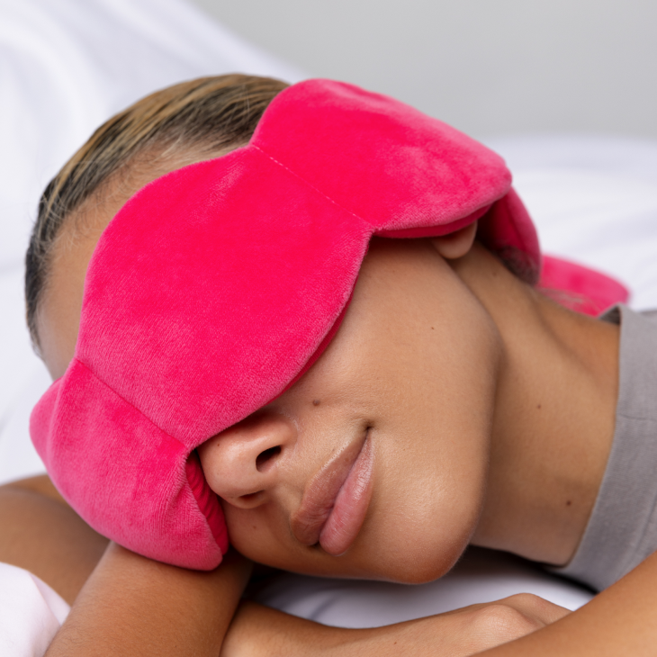 Sleep Mask | The weightedBlanket For Your Eyes, DeepSleep, side-sleeping Friendly100% Blackout