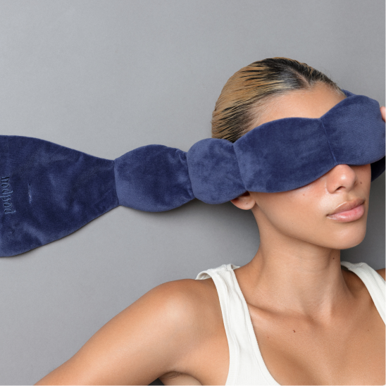 Sleep Mask | The weightedBlanket For Your Eyes, DeepSleep, side-sleeping Friendly100% Blackout