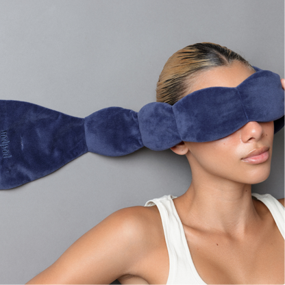 Sleep Mask | The weightedBlanket For Your Eyes, DeepSleep, side-sleeping Friendly100% Blackout