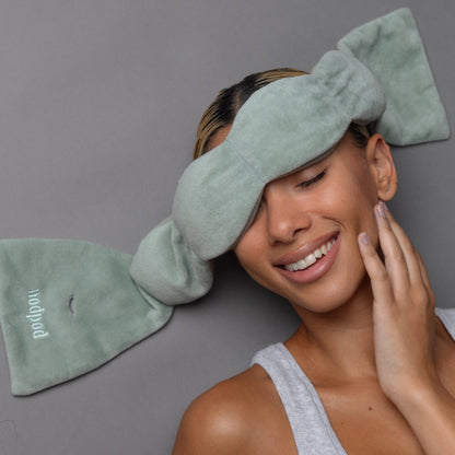Sleep Mask | The weightedBlanket For Your Eyes, DeepSleep, side-sleeping Friendly100% Blackout