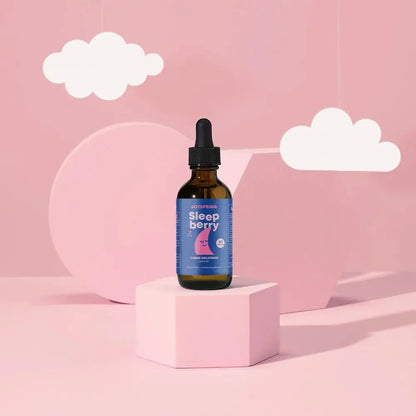 SleepBerry Liquid Melatonin for Kids - Natural Sleep Aid with Elderberry and Vitamin D