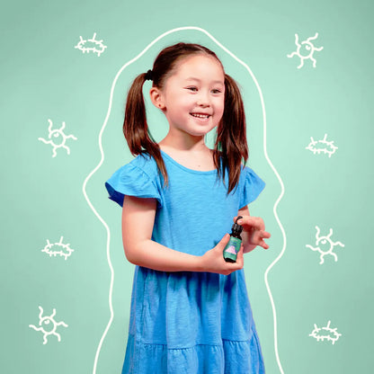 JoySpring ParaPatrol Kids’ Herbal Supplement | Alcohol-Free, Digestive Support, 30 Servings
