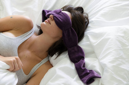 Sleep Mask | The weightedBlanket For Your Eyes, DeepSleep, side-sleeping Friendly100% Blackout
