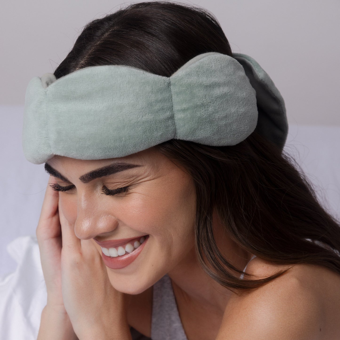 Sleep Mask | The weightedBlanket For Your Eyes, DeepSleep, side-sleeping Friendly100% Blackout