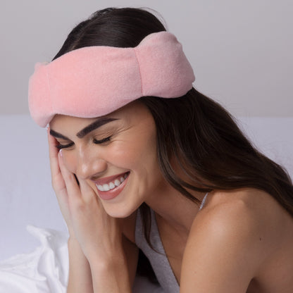 Sleep Mask | The weightedBlanket For Your Eyes, DeepSleep, side-sleeping Friendly100% Blackout