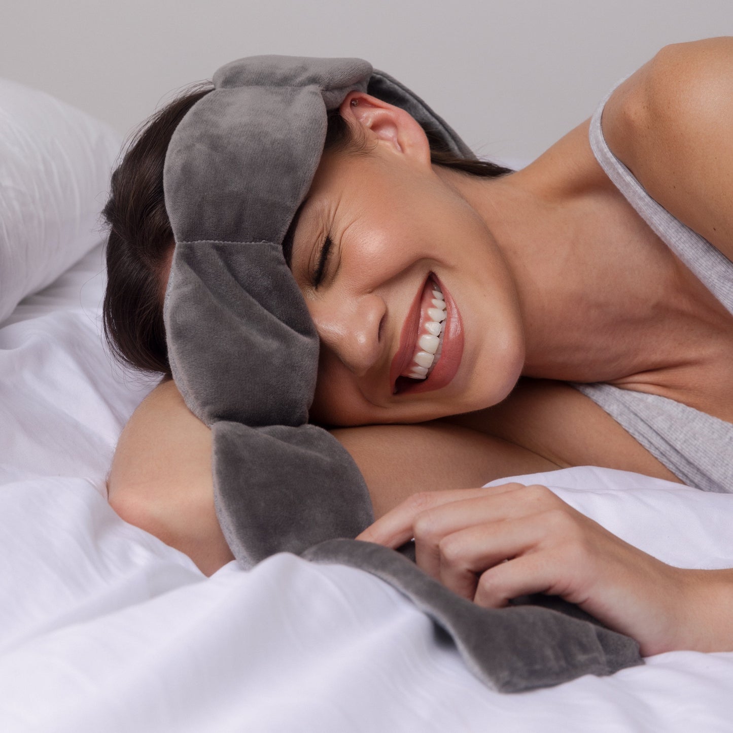 Sleep Mask | The weightedBlanket For Your Eyes, DeepSleep, side-sleeping Friendly100% Blackout