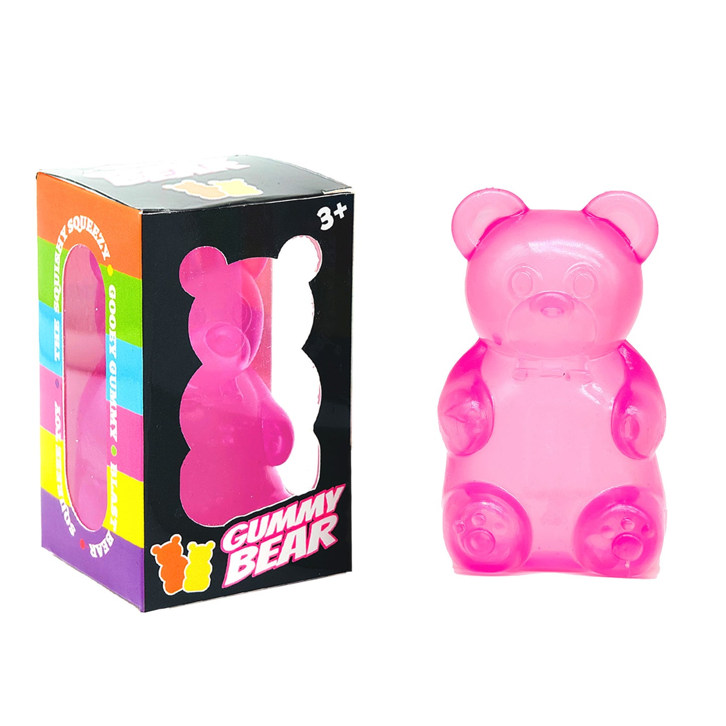 Gummy Bear Toy, Sugar Filled Squishy Toys for Stress Relief
