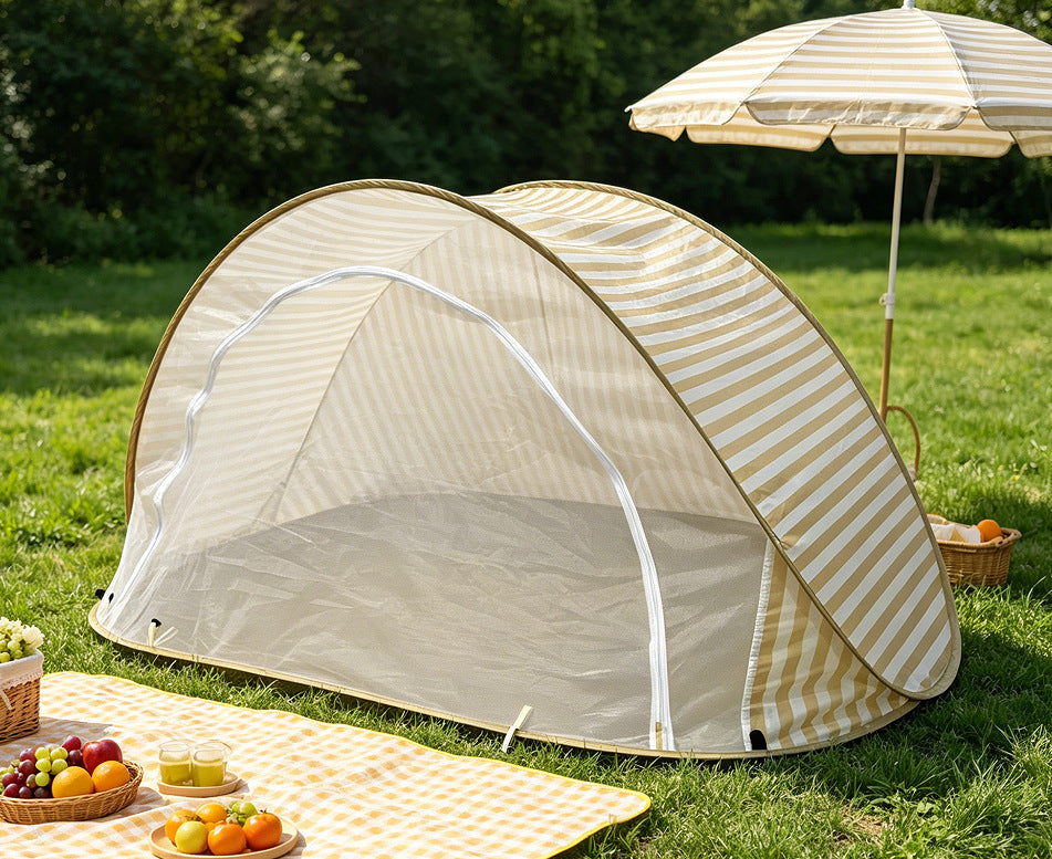Foldable Beach Tent – Lightweight, Portable & Easy to Carry