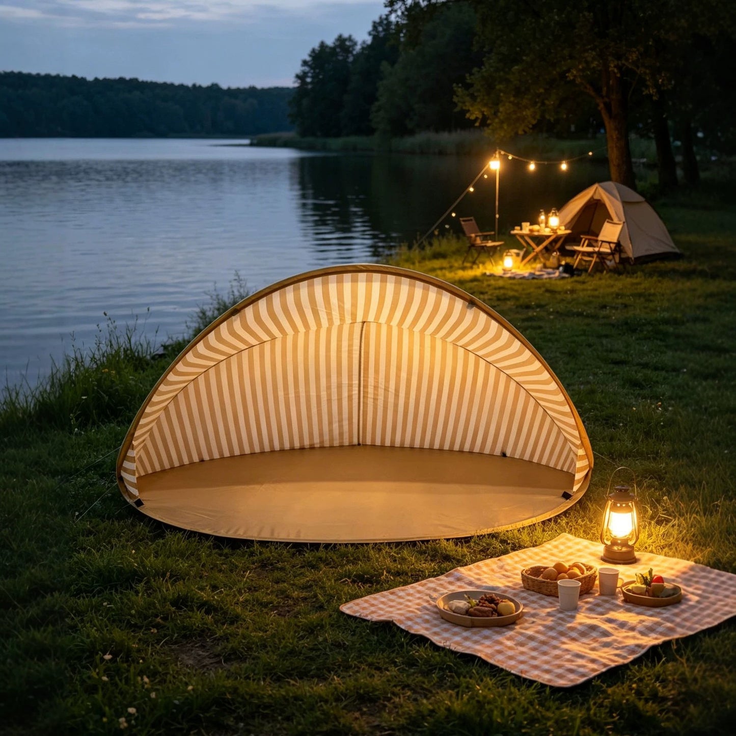 Foldable Beach Tent – Lightweight, Portable & Easy to Carry
