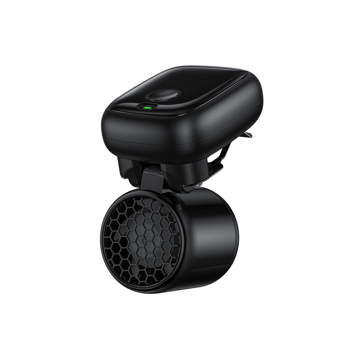 Mini Clip-On Fan – Ultra-Light Rechargeable USB-C Hat Fan with 3 Speeds