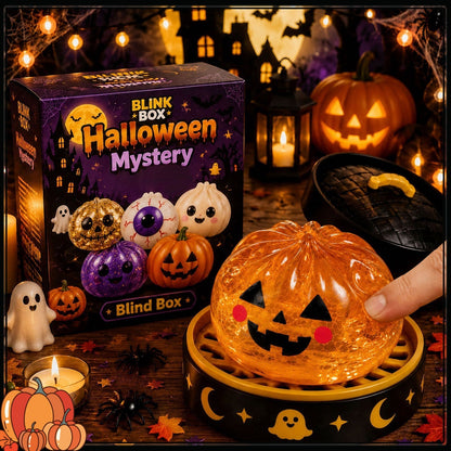 Halloween Ghost Squishy Toy Set, Cute Bao Bun Stress Relief Fidget Toys