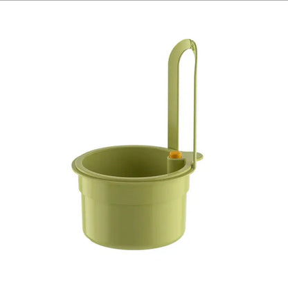 Multifunctional hanging sink drain basket