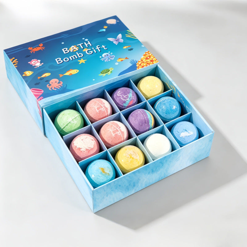 Kids Surprise Bath Bomb Set – Fun Colors & Hidden Toys